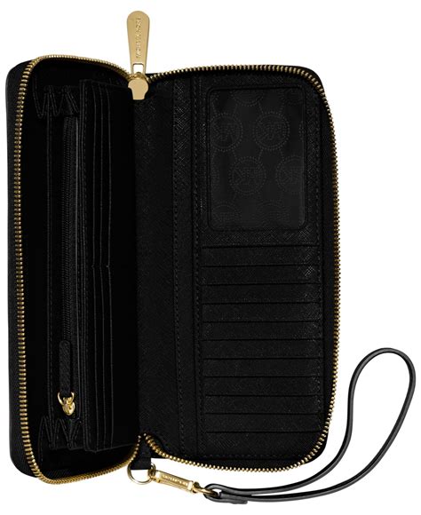 michael michael kors jet set zip around continent|MICHAEL Michael Kors Jet Set Travel Continental, Black: .